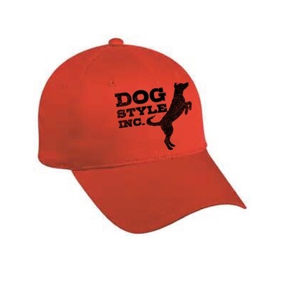 Jumping Dog Flexfit Hat - Red
