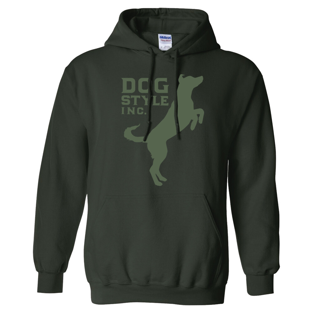 Dogstyle Pull Over Sweatshirt - Forest