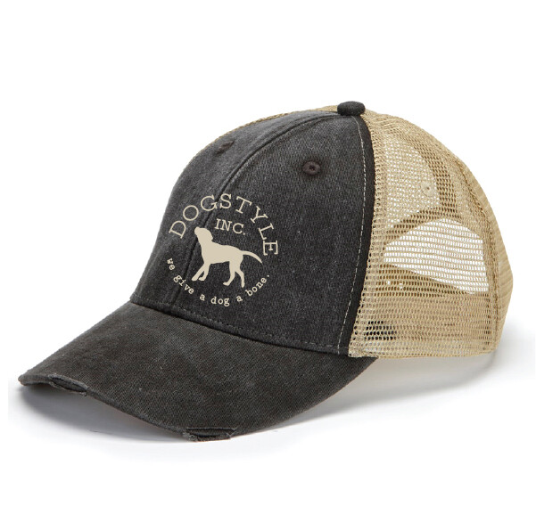 Dogstyle Distressed Trucker Cap