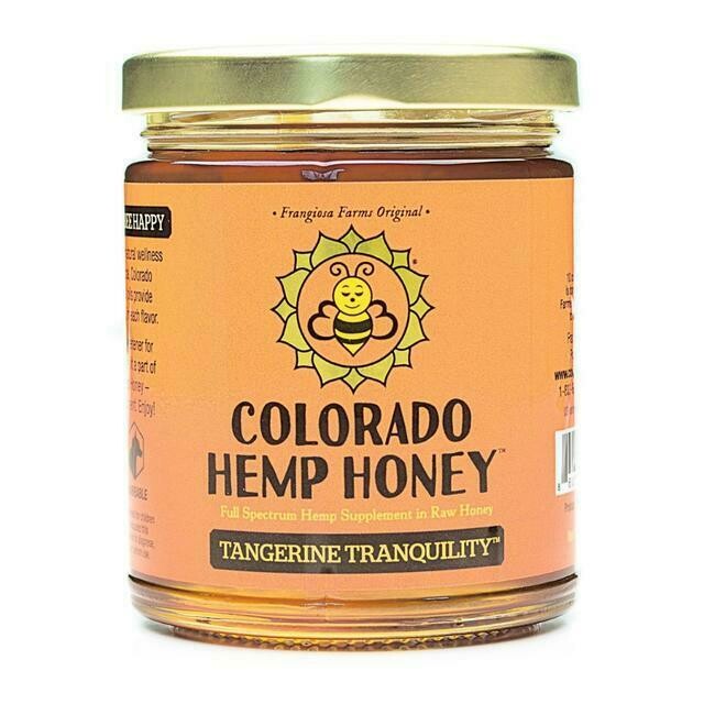 Tangerine Tranquility Honey Jars - 12oz