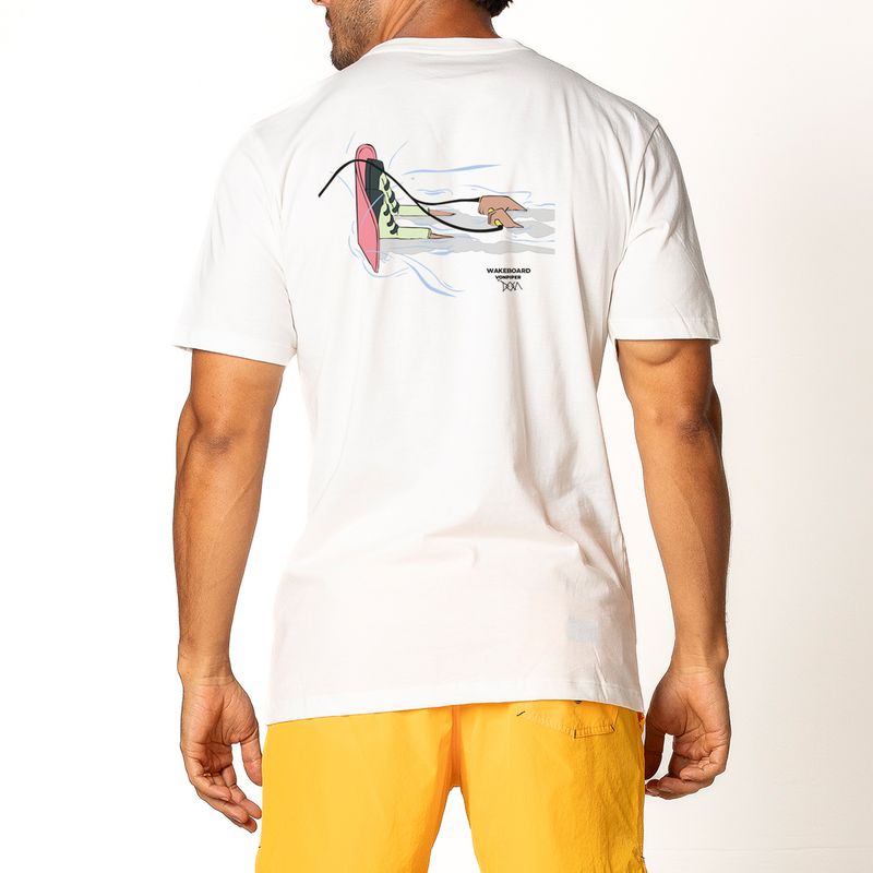 VonPiper Casual White T-Shirt by DOCA - Perfect for Everyday Wear, Stylish and Comfortable for Any Occasion