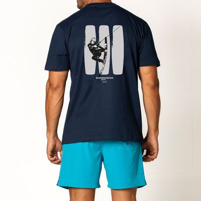 Doca Indy Stylish Navy Blue Tee - Casual Comfort T-Shirt for Everyday Wear