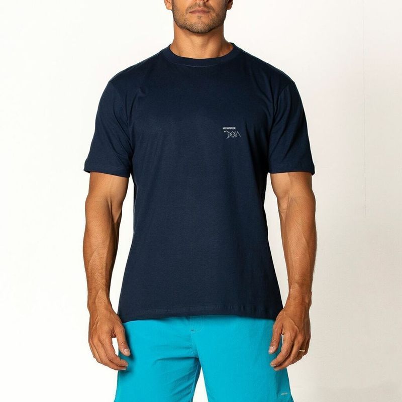 Doca Indy Stylish Navy Blue Tee - Casual Comfort T-Shirt for Everyday Wear