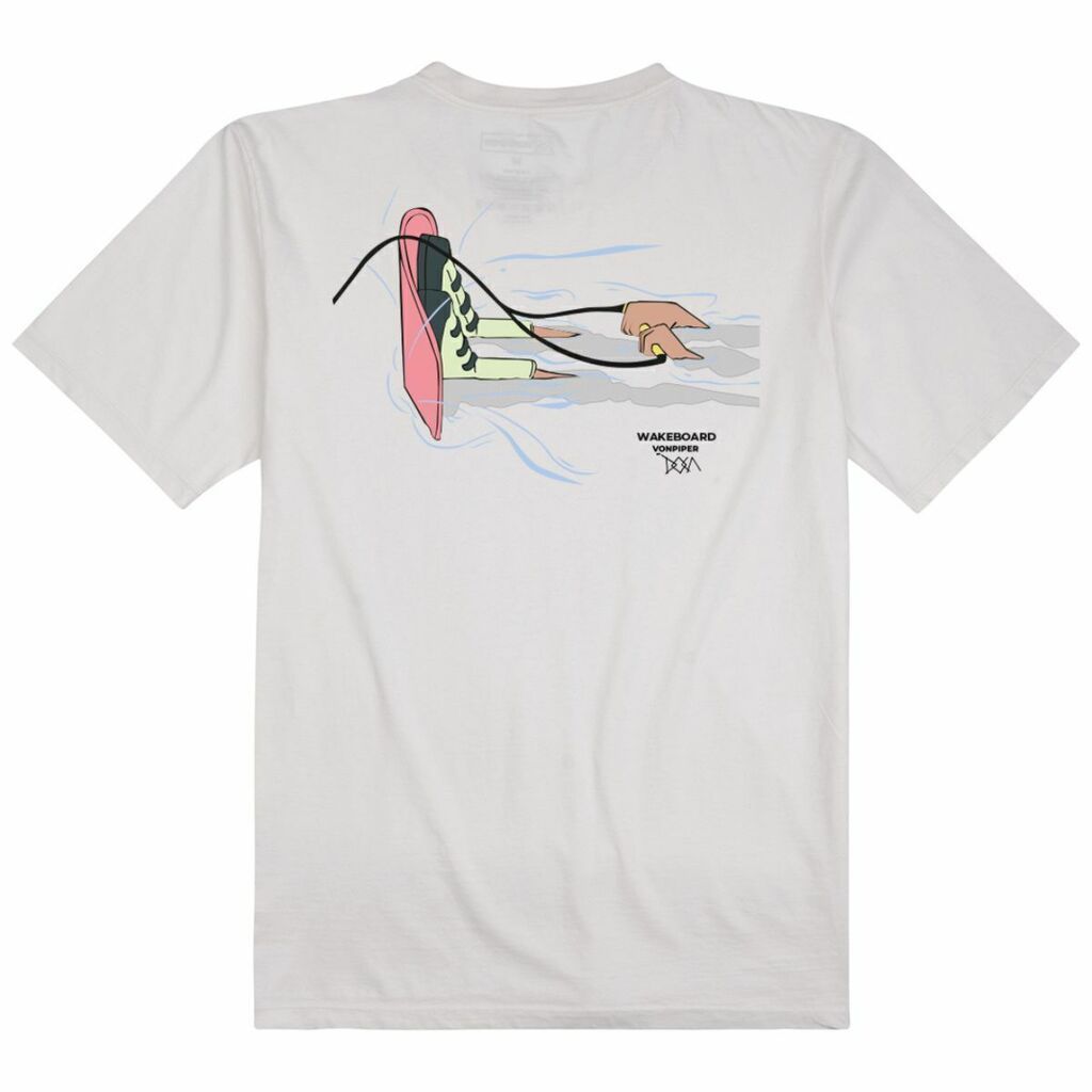 VonPiper Casual White T-Shirt by DOCA - Perfect for Everyday Wear, Stylish and Comfortable for Any Occasion