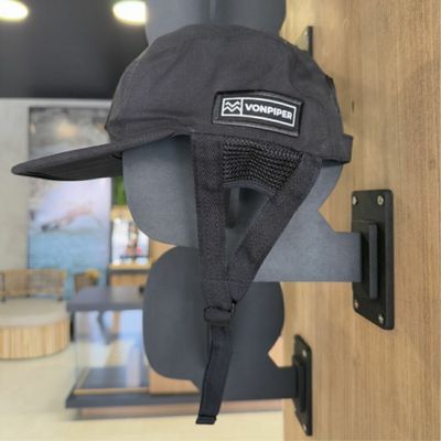 Ultimate Black Surf Hat with Adjustable Strap - Your Go-To Gear for Beach Days and Outdoor Fun
