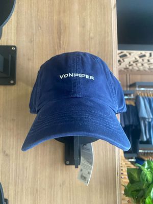 Navy Blue Vonpiper Dad Hat - Trendy &amp; Comfy Cap for Everyday Style and Outdoor Activities