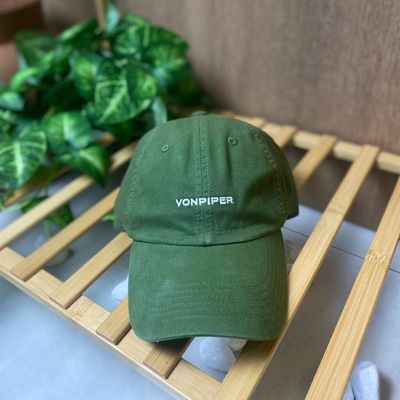Vonpiper Green Adventure Cap - Trendy and Comfy Dad Hat for Everyday Style and Outdoor Fun, Perfect for Fashion Enthusiasts!