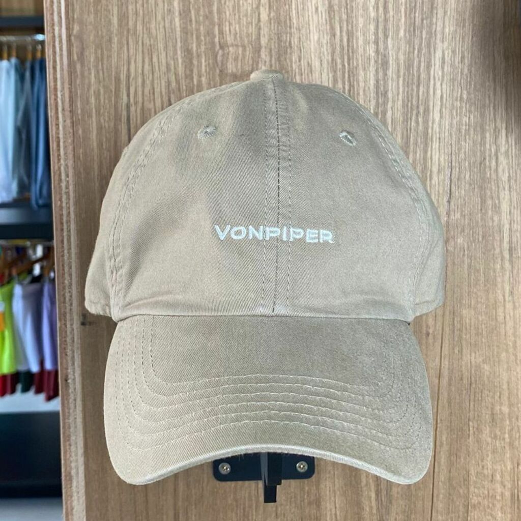 Cool Khaki Dad Hat by Vonpiper - Your Go-To Accessory for Style and Comfort on All Adventures