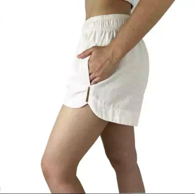 Essential Linen Shorts for Her - Natural Vibe