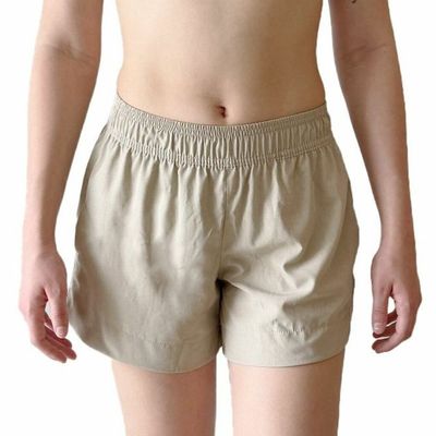 Beige Chic Neoblend Shorts for Women