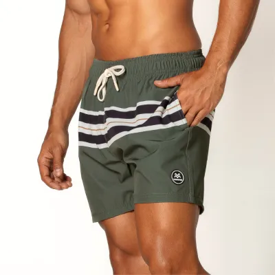 Casual Printed High Line Men's Shorts
