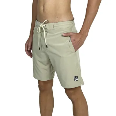 Beige Classic Bermuda Shorts by Vonpiper – Effortless Style and Comfort for Summer Adventures