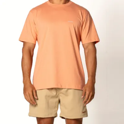 Salmon Pink Lisa T-Shirt by Vonpiper - Stylish Casual Wear for Everyday Comfort and Trendy Looks