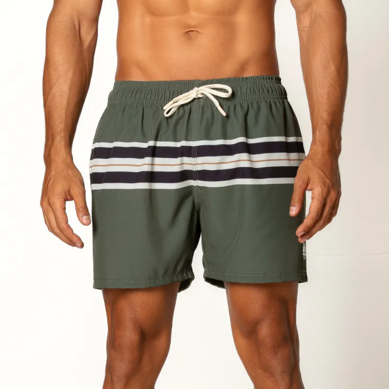 Casual Printed High Line Men's Shorts