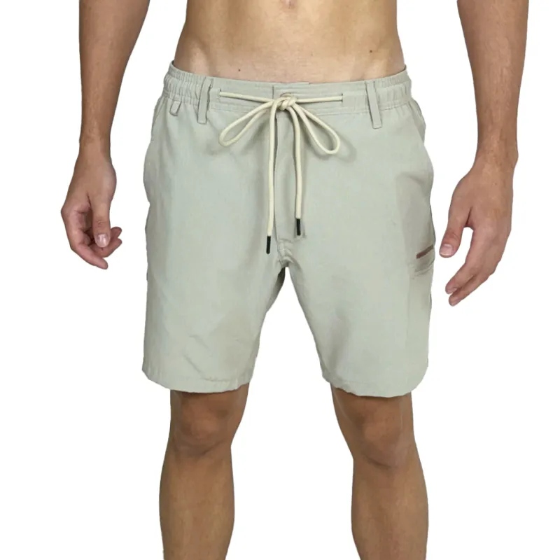 Vonpiper® Joá Men’s Cargo Shorts – Beige, Stylish &amp; Functional for Urban and Outdoor Wear, Comfortable Stretch Fabric with Multiple Pockets