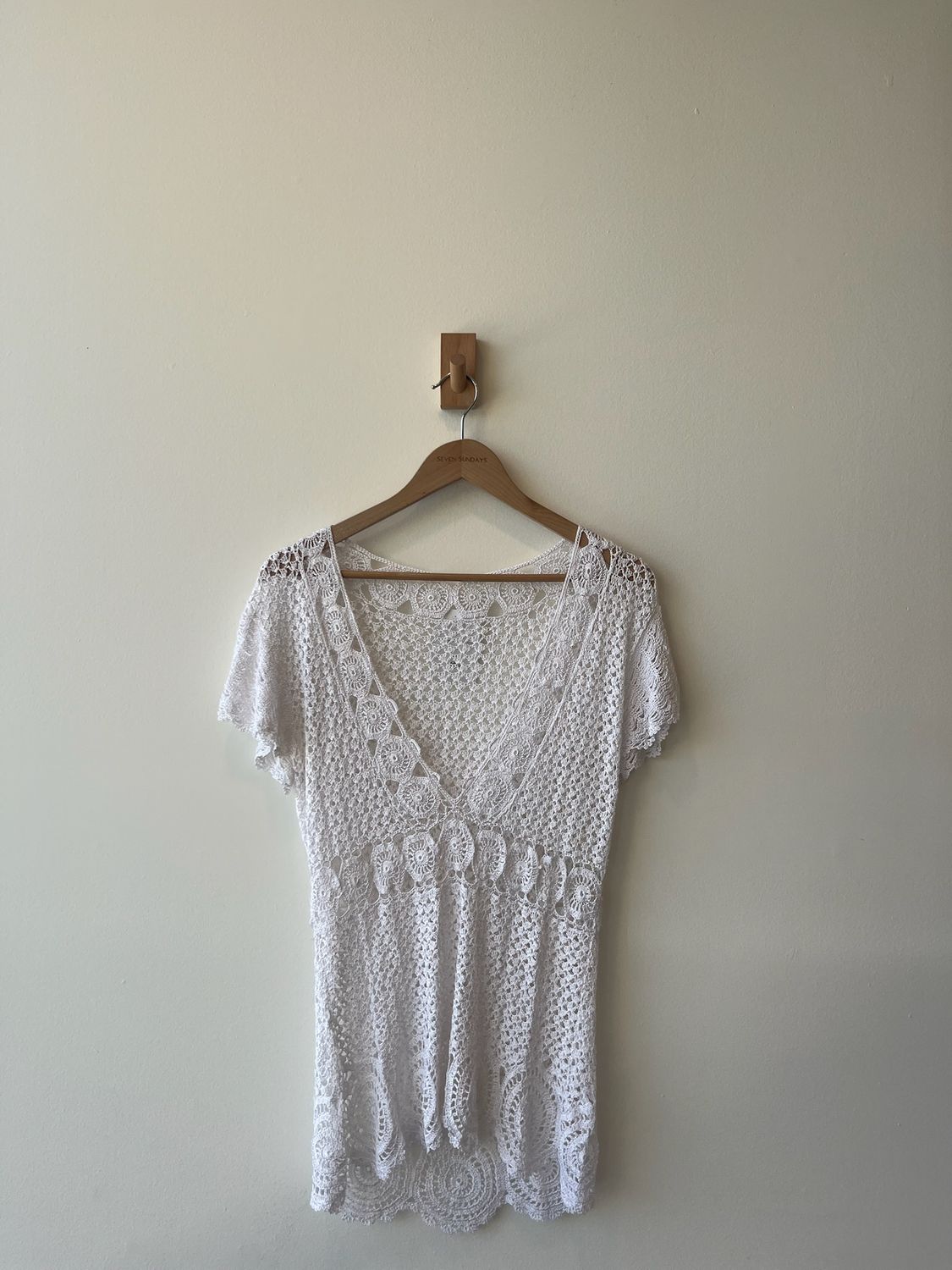 1A1 - Wte Crochet Knit Blouse 