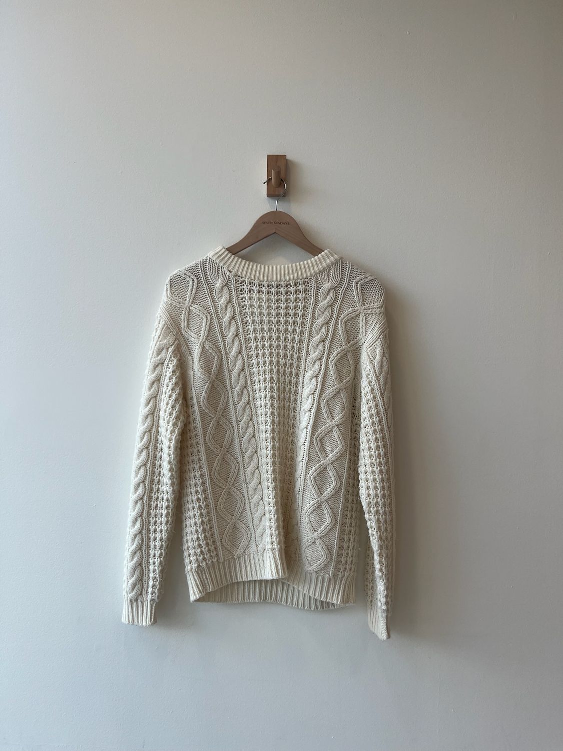 1A1 - Wte Cable Knit Sweater 