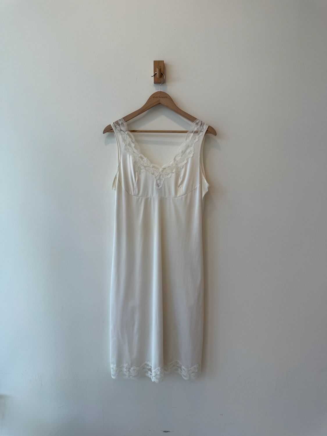 1A3 - Cream Lace Lingerie Dress 