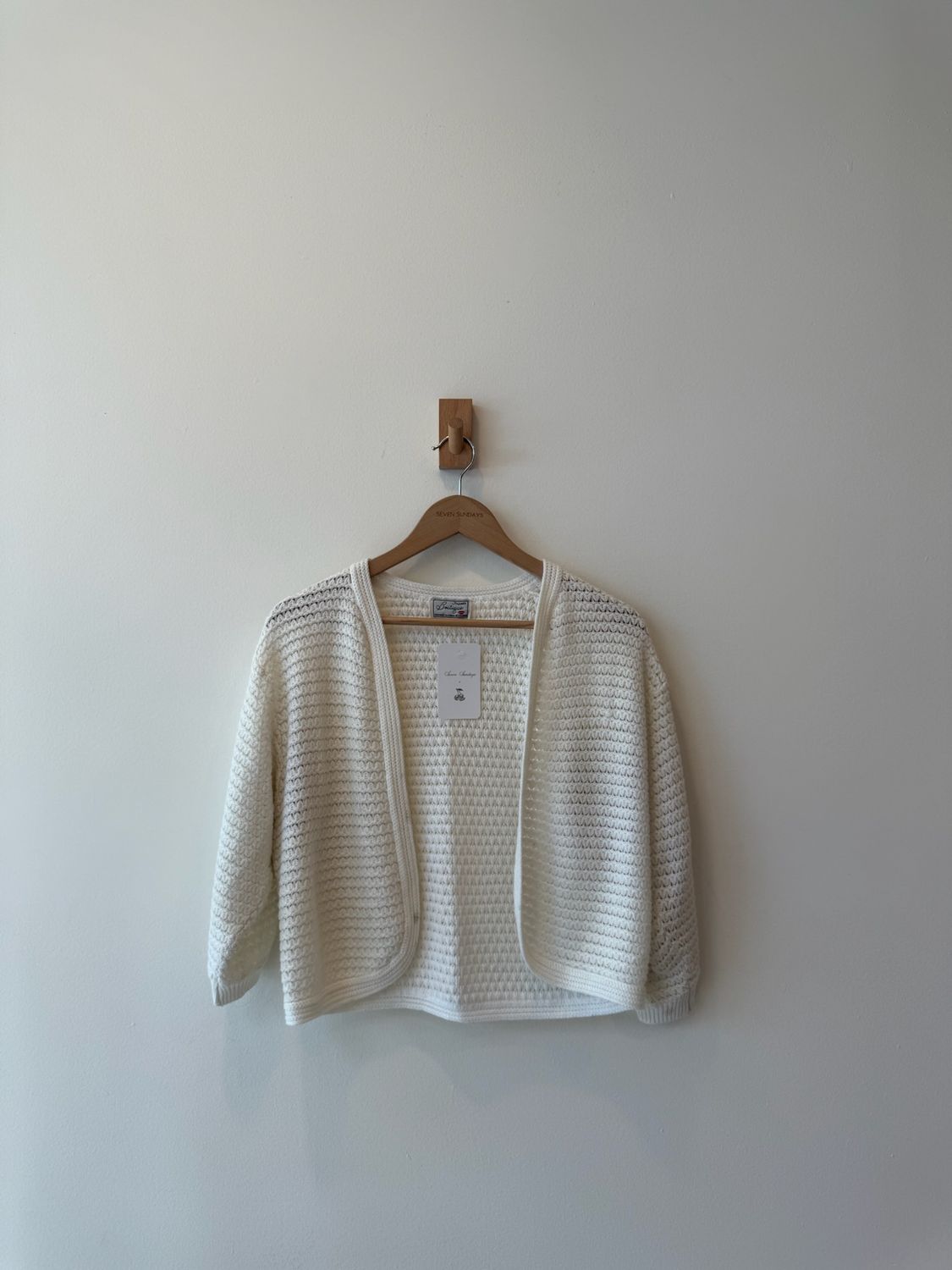 1A3 - Wte Crochet Knit Shawl 