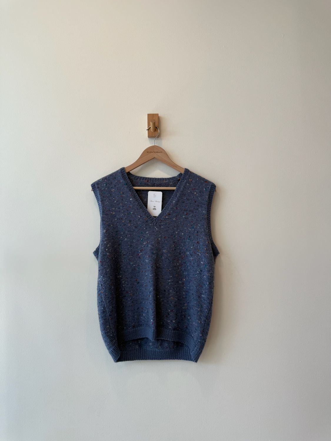 1A3 - Speckle Knit Sweater Vest 