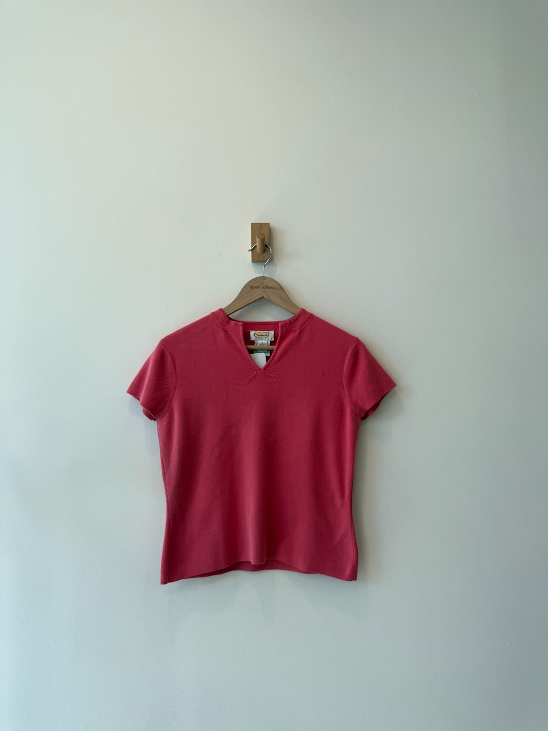 1A3 - Pink Rib Top 90s 