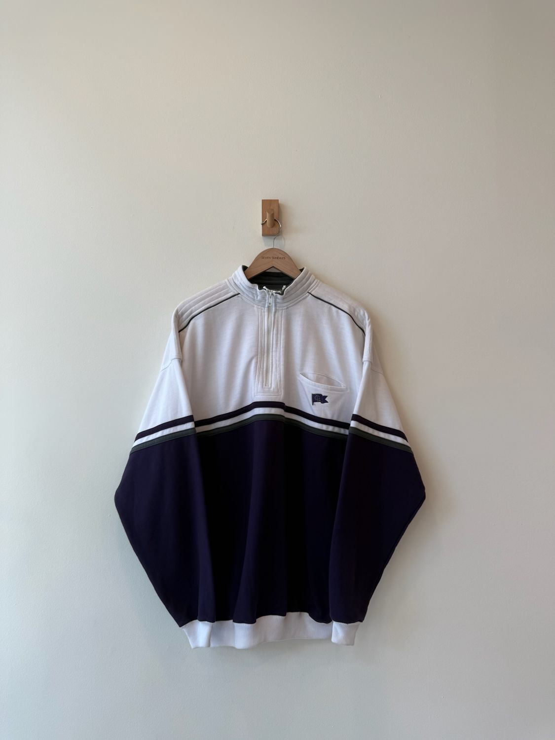 1A3 - Greenline Sport 1/4 Zip SS 90s 