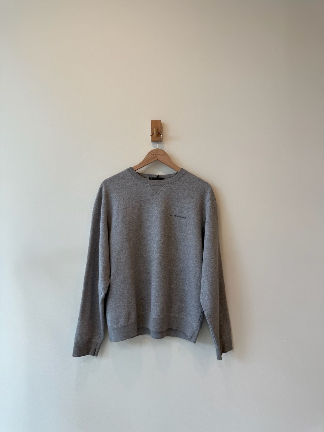 1A3 - Club Monaco Chest Spellout Crew 