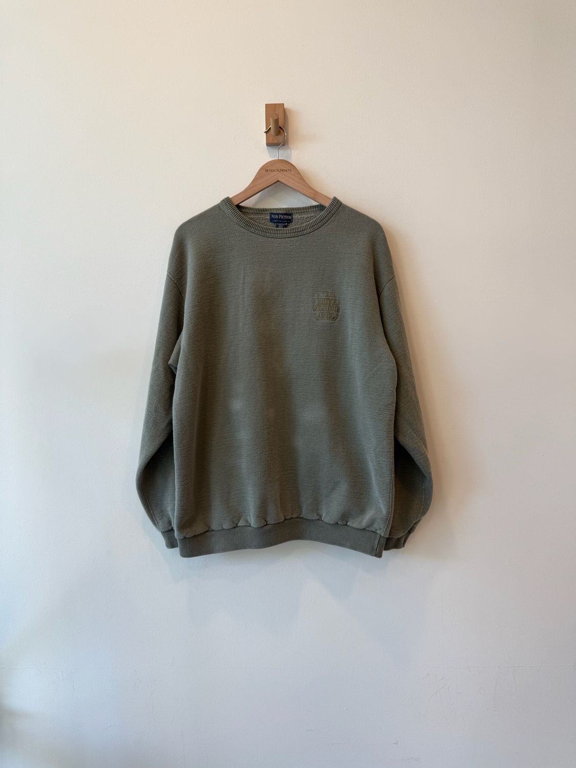 1A3 - Justice Insitute Washed Crew 90s 