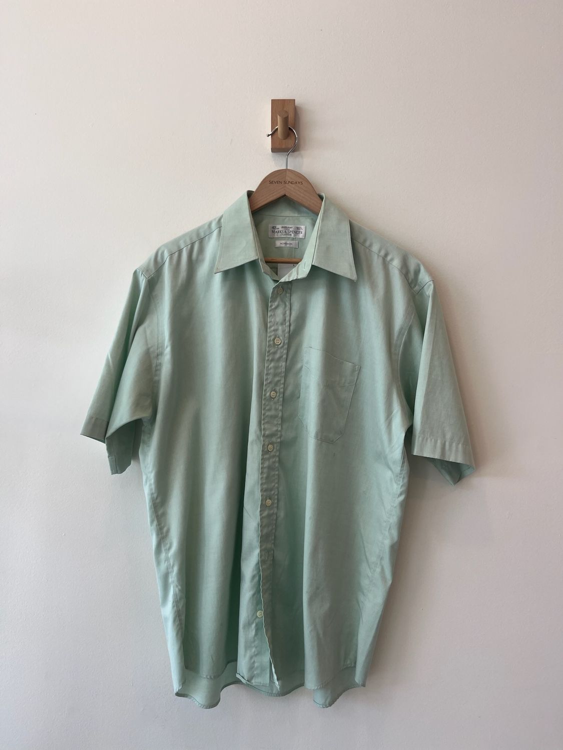 1A3 - Mint Green Oxford Button Shirt 