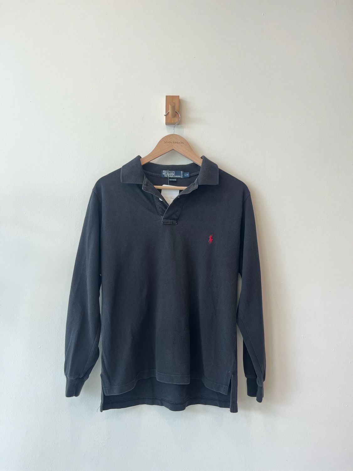 1A3 - Ralph Lauren LS polo 