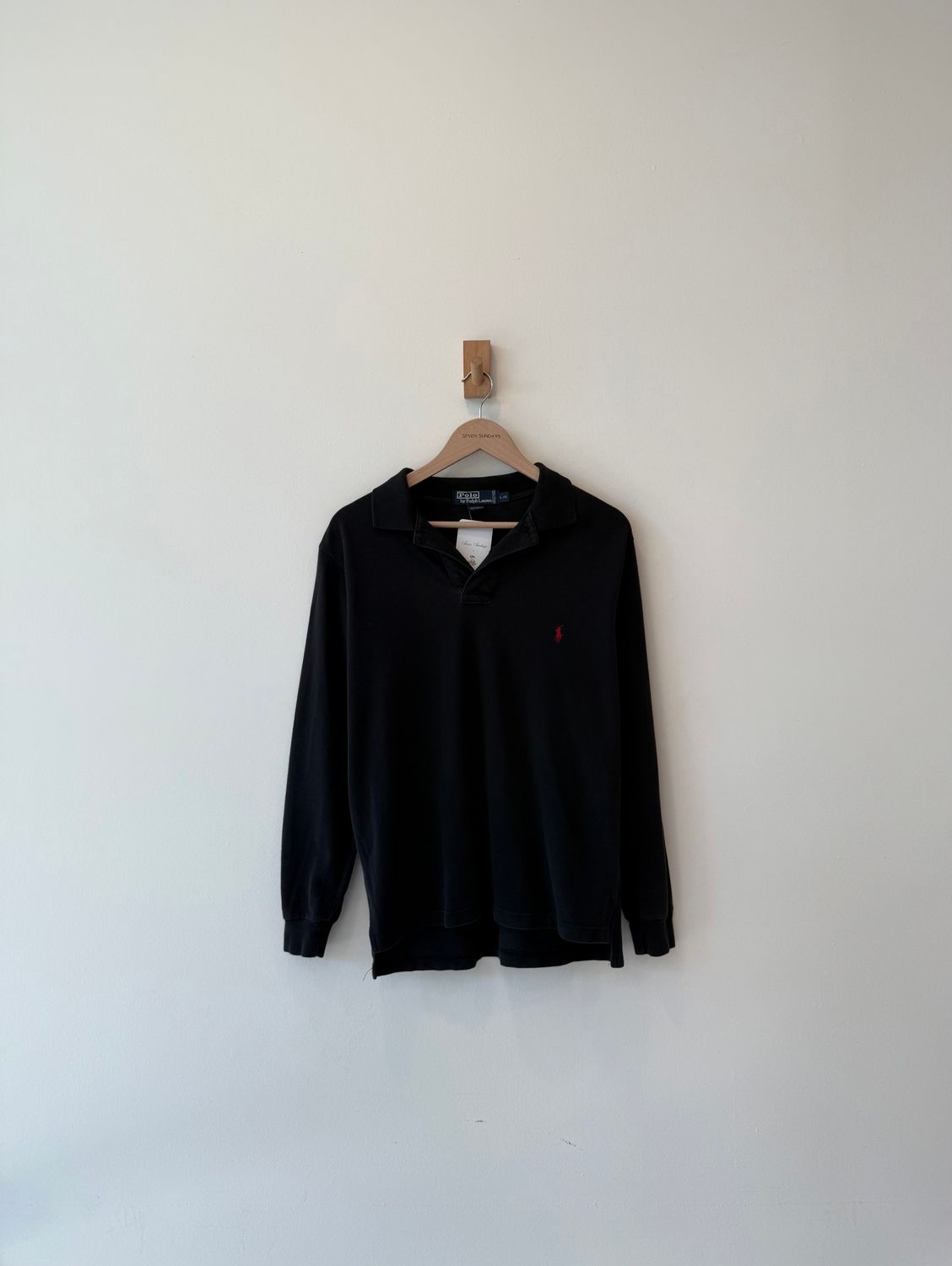 1A3 - Ralph Lauren LS polo 