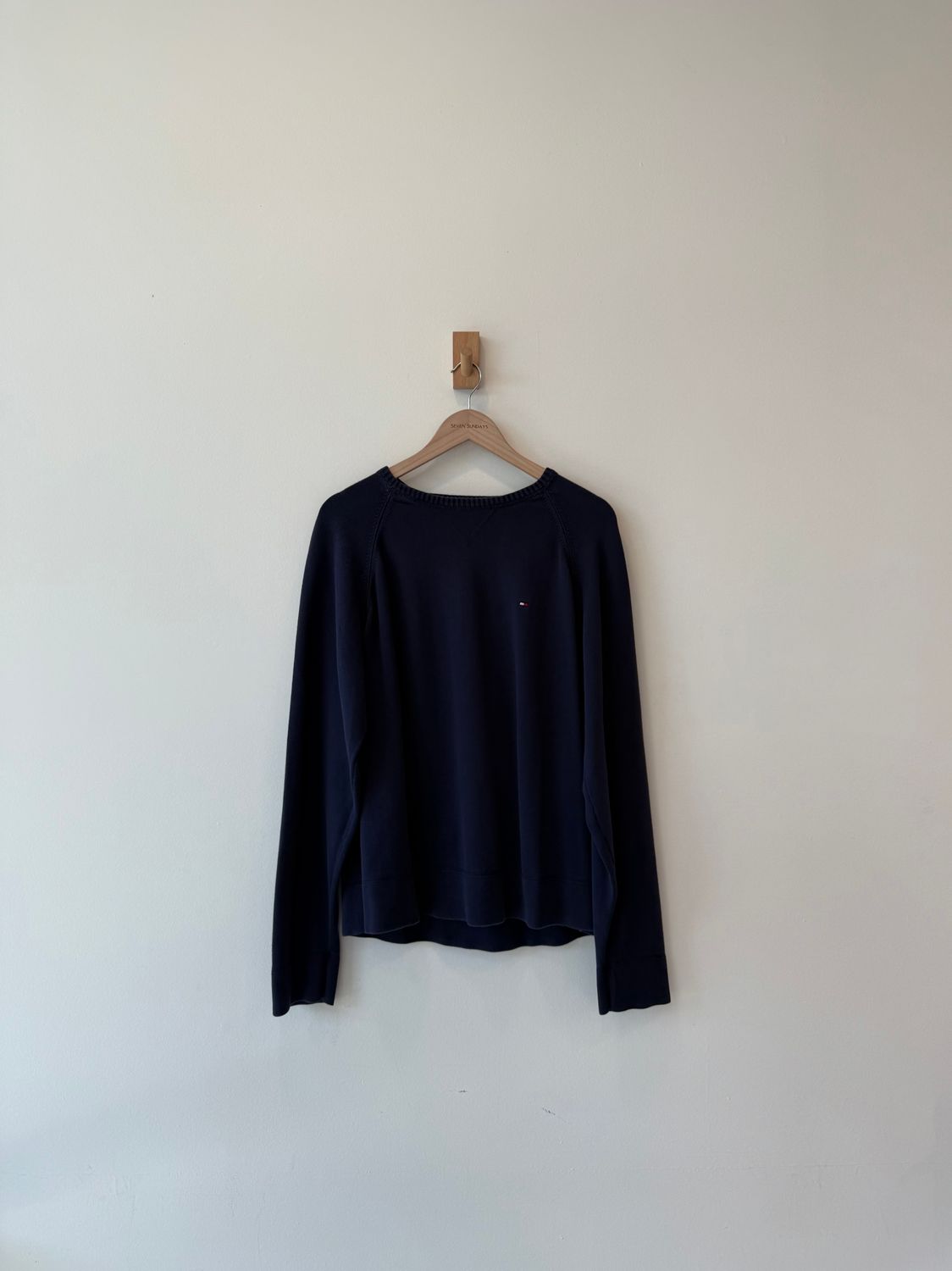 1A3 - Tommy Hilfiger Navy Knit Sweater 