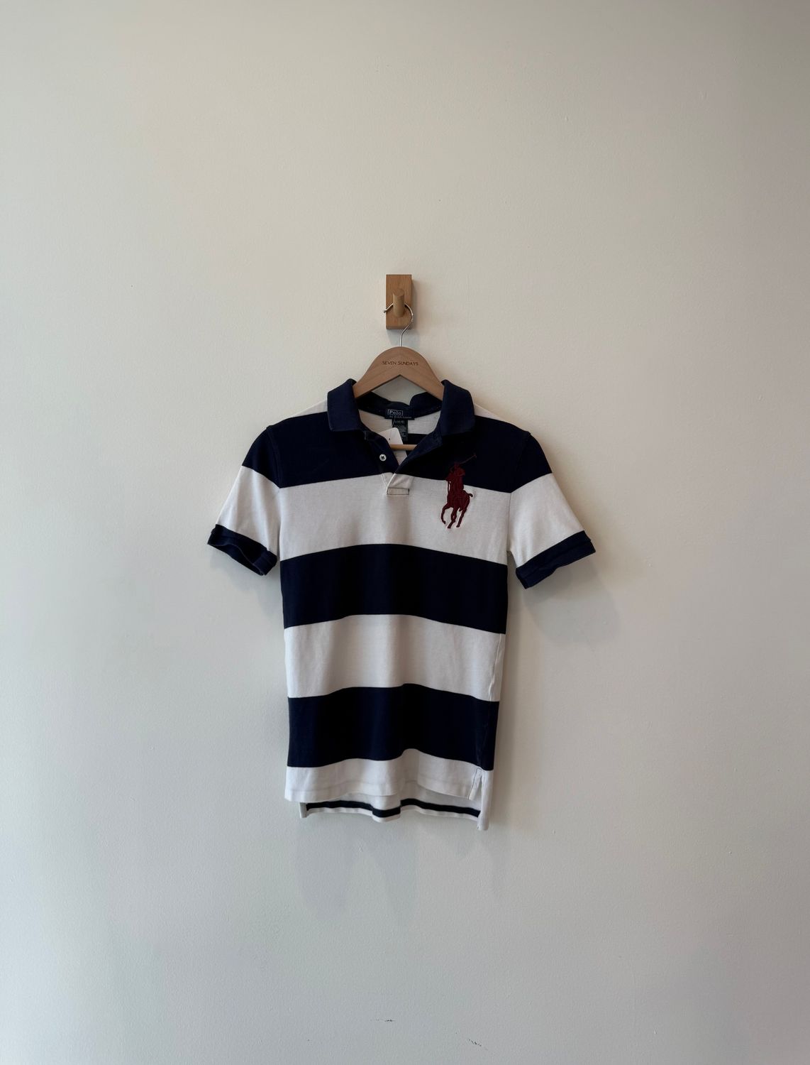 1A4 - Polo Ralph Lauren Big Pony Striped Polo 90s