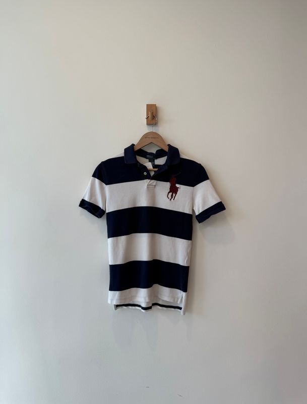 1A4 - Polo Ralph Lauren Big Pony Striped Polo 90s