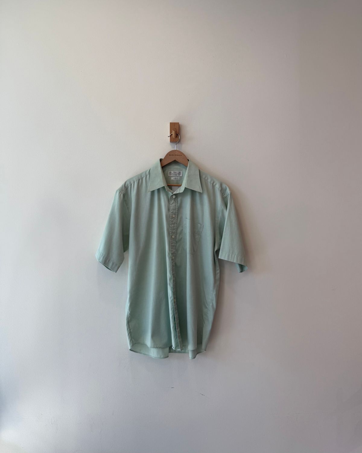 1A3 - Mint Green Oxford Button Shirt