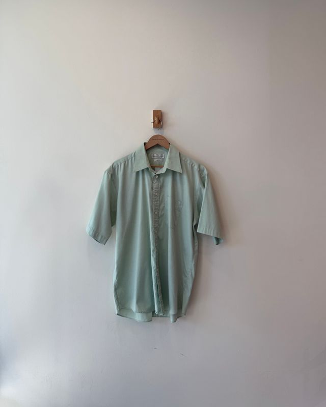 1A3 - Mint Green Oxford Button Shirt