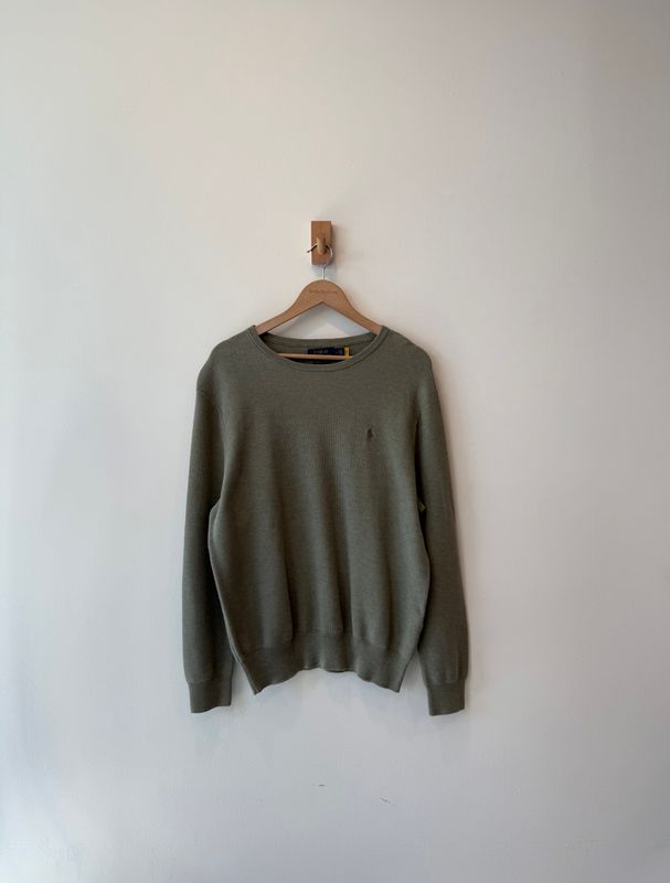 1A3 - Waffle Knit Ralph Lauren Sweater