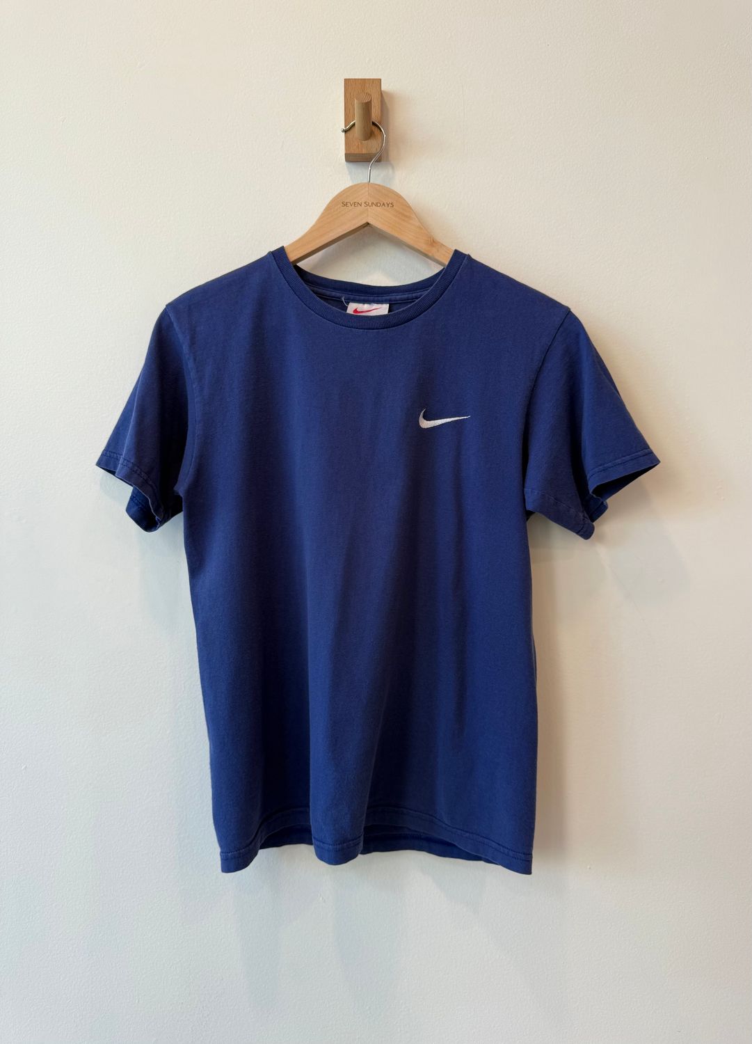 1A5 - Nike Swoosh tee Blue 90s 