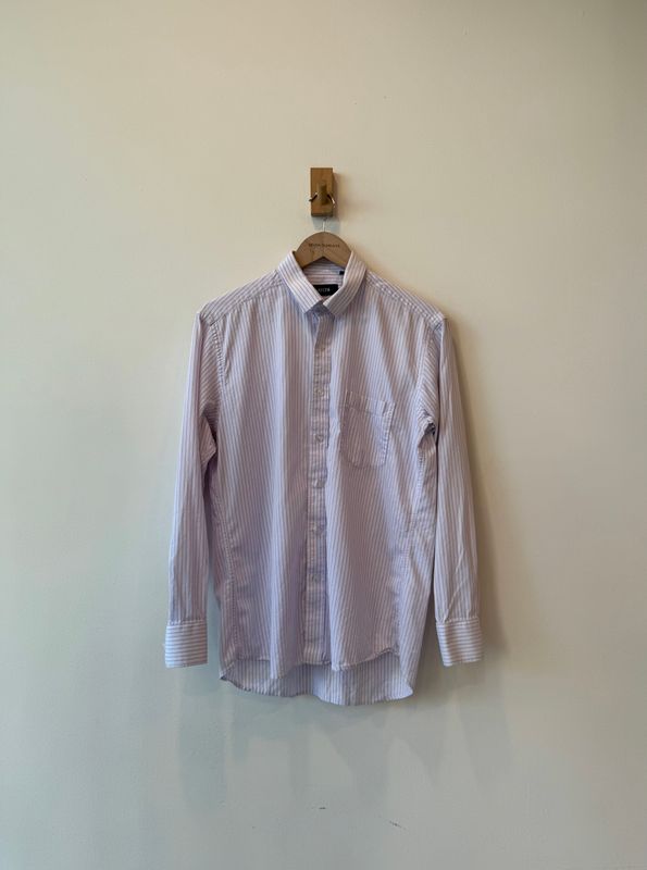 1A4 - Purple Pinstripe Button Shirt