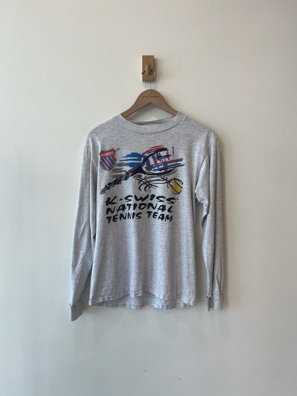 1A3 - K Swiss Tennis Team LS 90s 