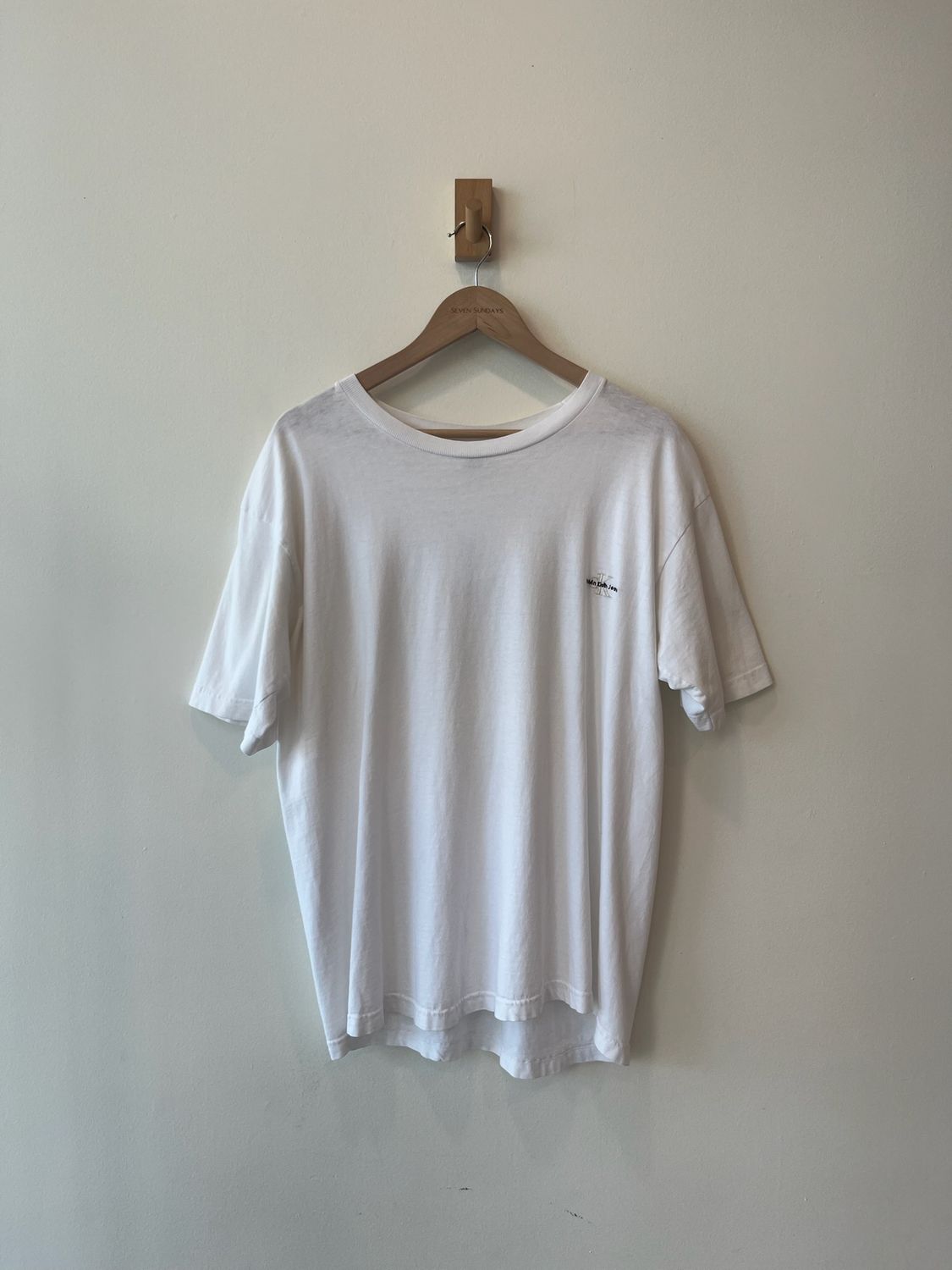 1A3 - Calvin Klein Chest Logo tee 90s 