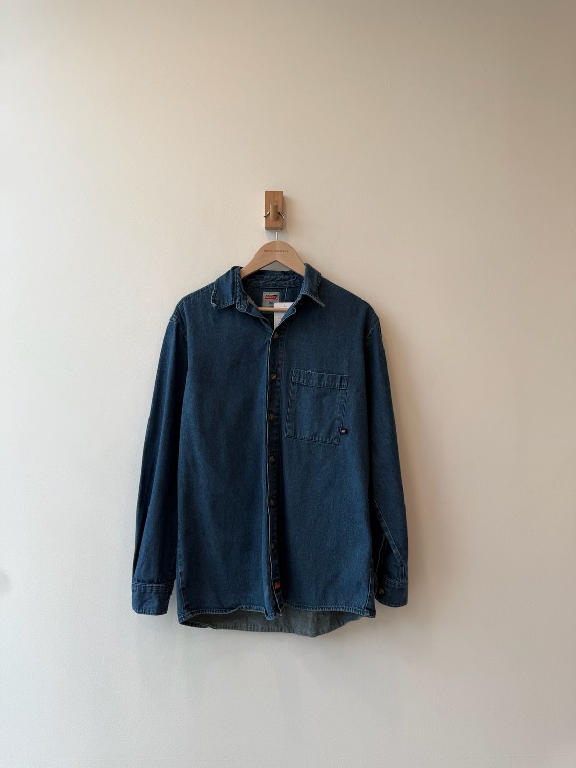 1A6 - Dickies Blue Denim Button Shirt