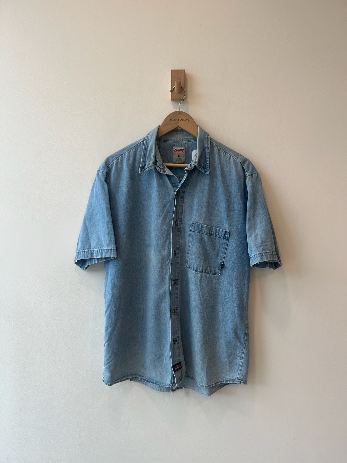 1A6 - Dickies Denim Short Sleeve Shirt 