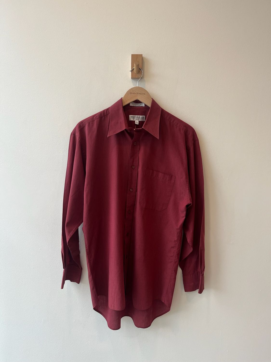 1A6 - Monsieur By Givenchy Button Shirt 90s