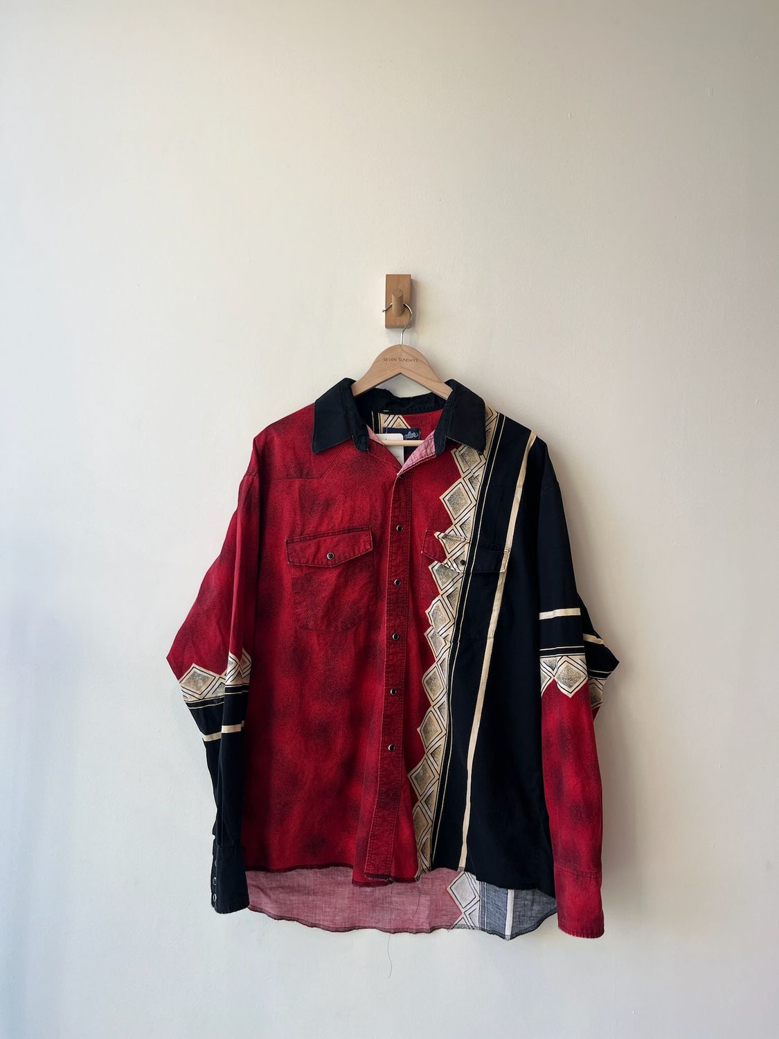 1A7 - Wrangler Western Button Shirt 90s