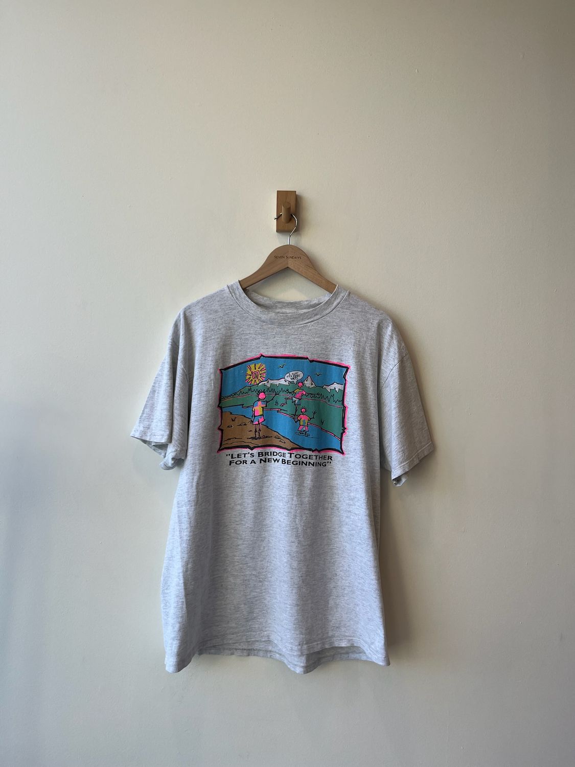 1A7 - Lets Bridge Together Tee 90s