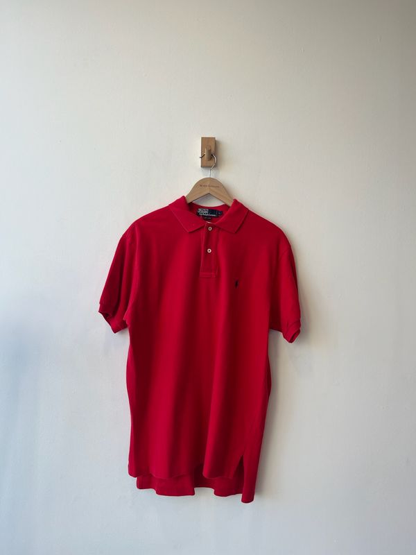 1A7 - Polo Ralph Lauren Red Polo 90s