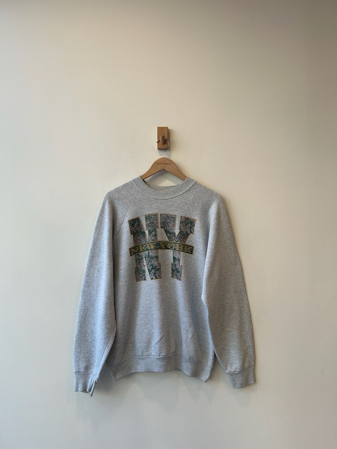 1A7 - New York Raglan Crew 90s