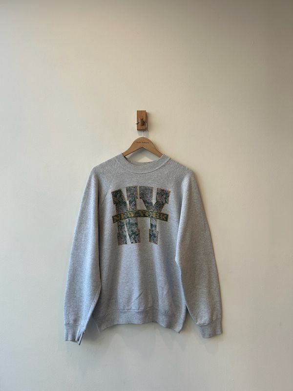 1A7 - New York Raglan Crew 90s