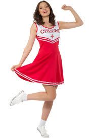 RED CHEERLEADER ADULT